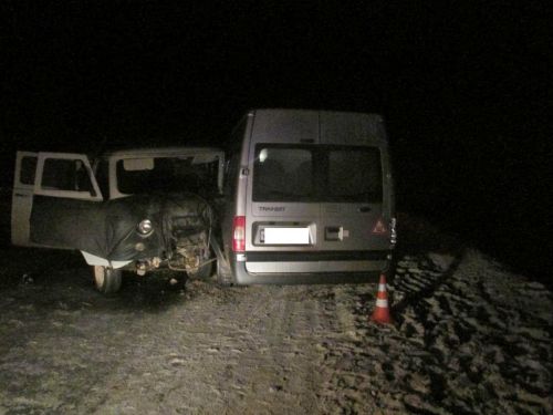 На автодороге Сыктывкар - Ухта произошло столкновение 4-х автомашин
