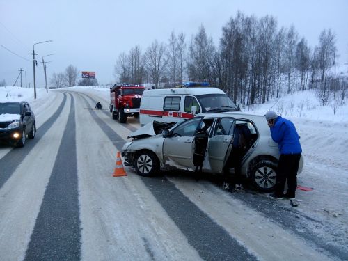 ДТП на 3 км автодороги Ухта – Дальний