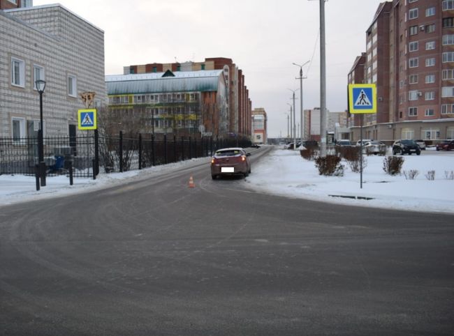 В Ухте в водитель Kia Ceed сбила на пешеходном переходе 6-ти летнего мальчика